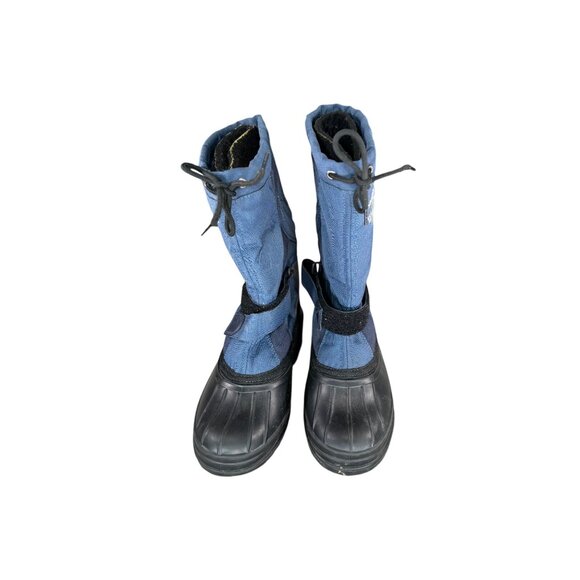 Herman Survivors Mens Insulated Snow Boots Size 8 Blue & Black - Picture 2 of 8